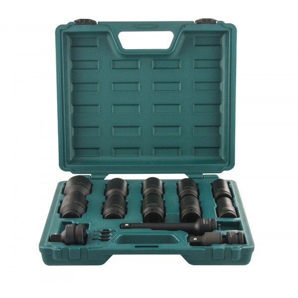 JONNESWAY  Набор ударных торцевых головок глубоких 3/4"  мм, 20 предметов. S03AD6120S