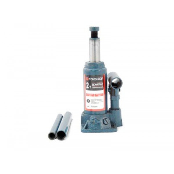 Forsage Домкрат бутылочный  2 т с клапаном (h min 148мм, h max 278мм,вес 2,4 кг) F-T90204