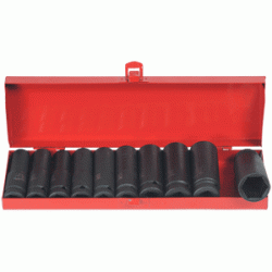 Набор головок торц.10пр.(ударных высоких) 1/2 DR АвтоDело 39810