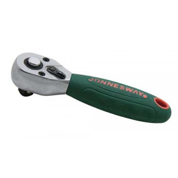 JONNESWAY  Трещотка короткая силовая 1/4"DR 36 зубцов, 110 мм R2902B