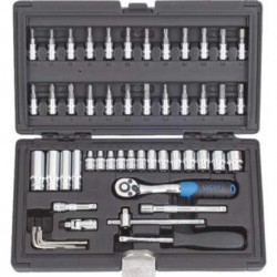 Набор инструмента 1/4" 6гр. 54пр. LICOTA ALK-8003F