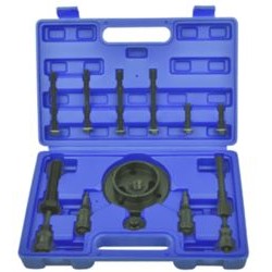 Набор фиксаторов для обслуживания дизельных двигателей Land Rover 90/110/130 (85-99), Discovery (90-98) и Range Rover (93-95).14пр., в кейсе ROCK FORCE RF-906G16 