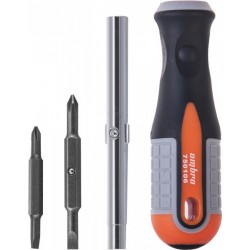 OMBRA 750106 Отвертка "ROUND GRIP" 6 в 1 SL 5, 6 PH 1, 2, 1/4"DR, 5/16"DR