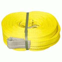 Трос буксир-ный АвтоDело 27 т. (лента 6м, петля-петля) 44527