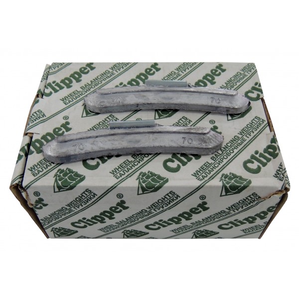 Грузик балансировочный для стального диска 70 гр. CLIPPER 0 (НАБОР 25 ШТ.) 270