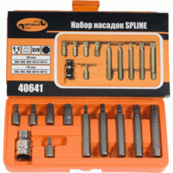 Набор звездочек 11пр. (12-ти гранные) (АвтоDело) 40641