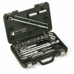 Набор инструмента 1/2", 1/4" 62 предм.ДЕЛО ТЕХНИКИ 620762