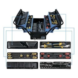 НАБОР ИНСТРУМЕНТА 108 ПР. AIST 0-941108 (1/2", 6-ГР., 8-32ММ)