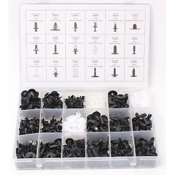 F-01Z0229 Forsage Набор клипс 415пр. (FORD), пластиковом органайзере