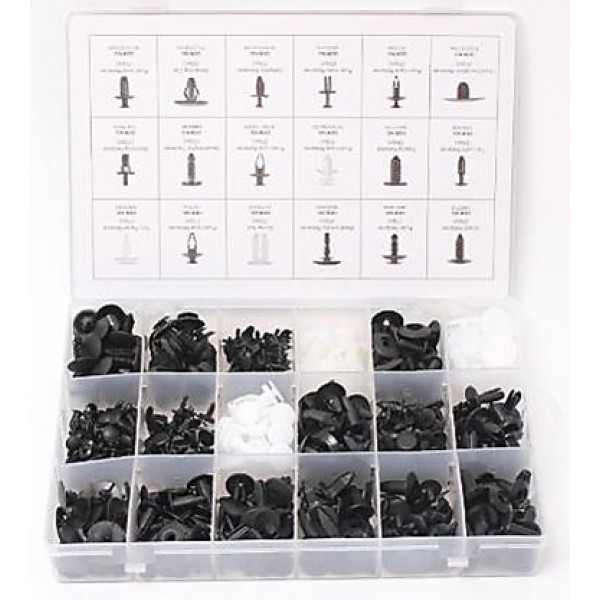 Forsage Набор клипс 415пр. (FORD), пластиковом органайзере F-01Z0229