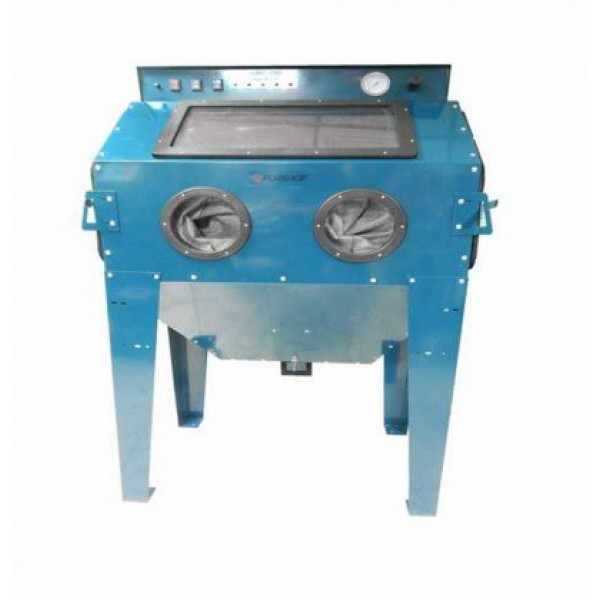 Пескоструйная камера Forsage  с очисткой воздуха (350л, 220В, 510л/мин, 3.4-6.1атм) F-SBC350