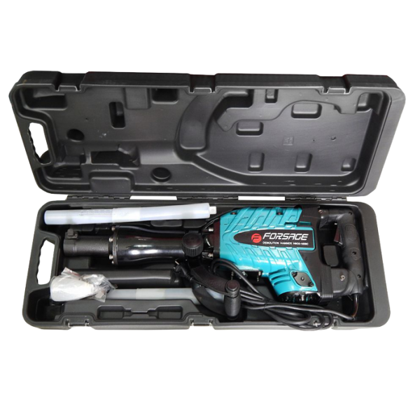 Отбойный молоток ручной электрический Forsage electro  (220В, 1600Вт, 1400 уд/мин, патрон Hex) в кейсе HM35-1650C