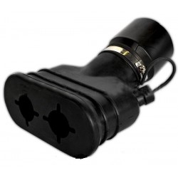 TROMMELBERG CA102200100 Наконечник неопреновый 200х100 мм для шланга 100 мм