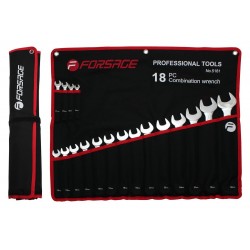 Набор ключей комбинированных Forsage 5181 18 предметов(8-32мм)