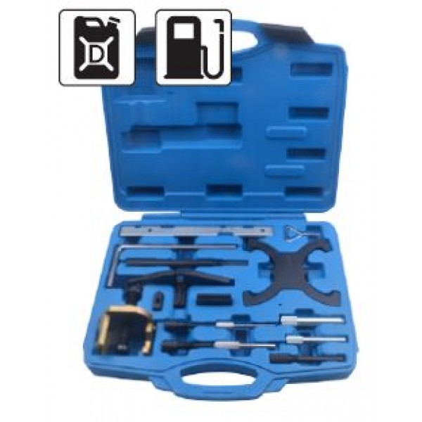 Набор фиксаторов для обслуживания двигателей  Ford, Mazda 16пр., в кейсе ROCK FORCE RF-916G5 