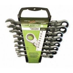 Набор ключей комб.трещ. шарнирных 6 шт.ДЕЛО ТЕХНИКИ 515460