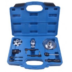 Набор фиксаторов для обслуживания двигателей группы VAG 2,7/3,0 TDI: Audi, VW Toareg, Phaeton(10пр.) в кейсе ROCK FORCE RF-913G5 