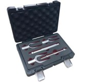 F-04B3024D Forsage Набор съемников шаровых опор "Вилка", 5пр. (размеры зева: 17.4, 23.8, 28.5), в кейсе "Premium"