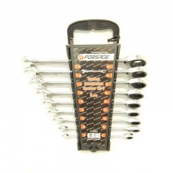 Forsage 51092 Набор ключей комбинированных трещоточных  9пр. (8,10,12,13,14,16,17,18,19мм)