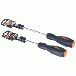 Отвертка шлицевая АвтоDело 6,5х 200мм (силовая) Professional 39592