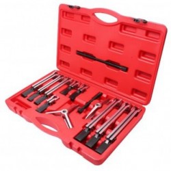 F-04J1015 Forsage Съемник двух-трехлапый сборный универсальный, 13пр.(длина лап - 120, 230, 280мм; ширина - 145мм), в кейсе