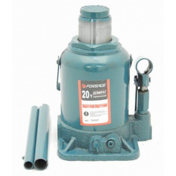 Forsage Домкрат бутылочный 30т с клапаном (h min 255мм, h max 405мм) F-T93004
