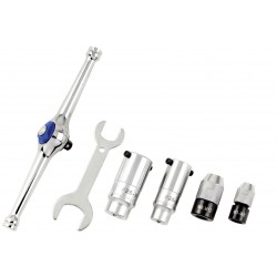 Набор воротков для метчиков и плашек с трещоткой, 6 предметов LICOTA ATF-5123 (ATA-7800)