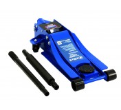 Домкрат подкатной T31513 AE&T 3т профессиональный низкий двухнасосный