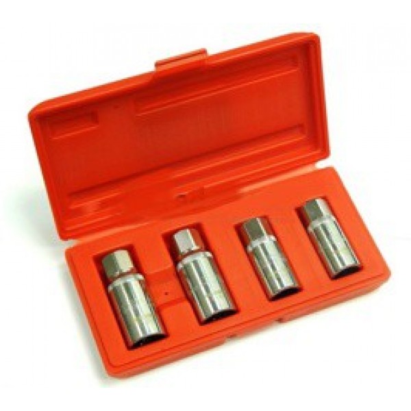 Forsage 5042 Набор шпильковертов 4пр.(6,8,10,12мм) в пластиковом кейсе F-5042