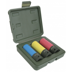 Набор головок ударных 6-гранных удлиненных 1/2