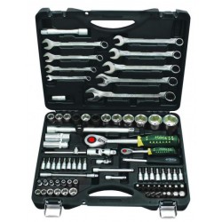 Набор инструмента 82пр.: 1/2" & 1/4"DR 6-гранный  ROCK FORCE RF-4821-7