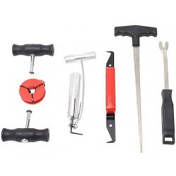 F-04C1029 Forsage Набор приспособлений для замены ветрового стекла, 7пр., в ложементе