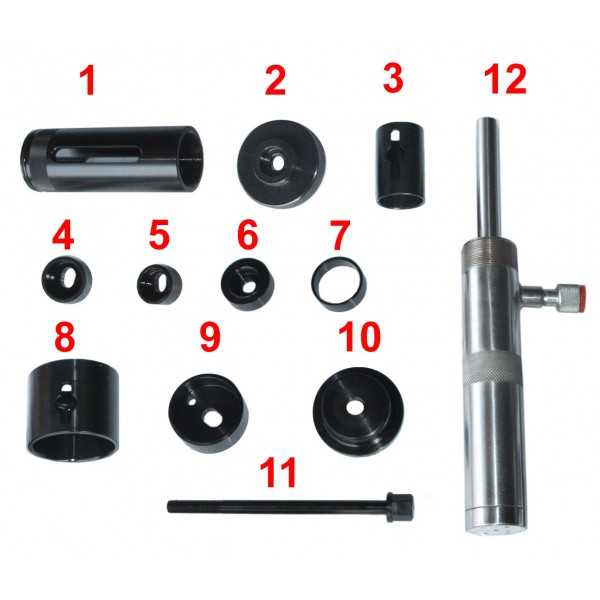 СЪЕМНИК С ГИДРАВЛИЧЕСКИМ ПРИВОДОМ ДЛЯ ВТУЛОК ПОДВЕСКИ HONDA CT-A7002