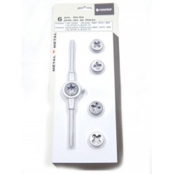 F-C006-2 Forsage Набор плашек 6пр. (дюйм) на блистере