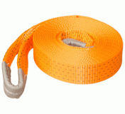 Трос буксир-ный АвтоDело 10 т. (лента 6м, петля-петля) 44510