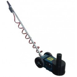 F-TRA30-2ML Forsage Домкрат подкатной пневмогидравлический двухштоковый с переставной рукояткой 30т/15т (высота подхвата - 170мм, высота подъема: 30т - 363мм, 15т - 428мм