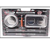 F-01766 Forsage Набор магнитных аксессуаров  (планка - 460мм х 2шт, лоток - 240х140мм, лоток   - Ø150мм, магнит телескопический ) 5пр., в блистере