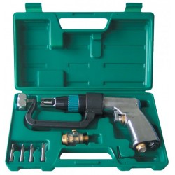 JONNESWAY JAD-1015K Набор инструмента: Дрель пневматическая для удаления сварочной точки 1800 об/мин, сверла и фильтр, 9 предметов