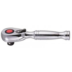 Трещотка 48 зубов 1/4" короткая металлическая ручка LICOTA ALH-01072