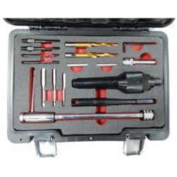 Forsage F-04A6017D Комплект инструментов  для извлечения свечей накаливания и реставрации резьбы