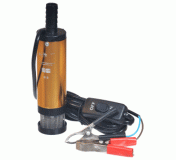 Насос для перекачки топлива 24В диаметр 38мм 15л/мин (фильтр) АвтоDело 42084