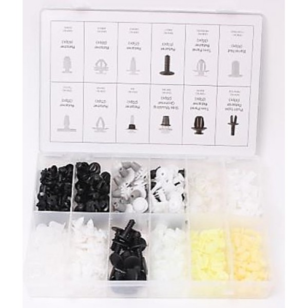 Forsage Набор клипс 345пр. (PEUGEOT), пластиковом органайзере F-01Z0241