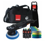 RUPES LHR21ES/KIT/MAG Машинка эксцентриковая полировальная с набором принадлежностей DeLux 