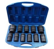 Forsage F-8111MPB 1" Набор головок ударных глубоких 11пр (22,24,27,30,32,33,34,36,38,41,46) в пласт.кейсе 6гр