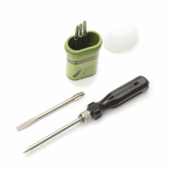 Отвертка цанговая с вставками 5 предм.110 мм ДЕЛО ТЕХНИКИ 708050