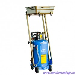 TROMMELBERG UZM8032 Установка для слива и откачки масла с подкатной ванной