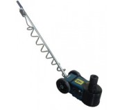 F-TRA40-2ML Forsage Домкрат подкатной пневмогидравлический двухштоковый с переставной рукояткой 40т/20т (высота подхвата - 170мм, высота подъема: 40т - 360мм, 20т - 422мм