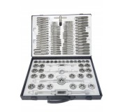 F-M110-1 Forsage Набор метчиков и плашек 110пр. (метрич.)в метал.кейсе