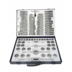 F-M110-1 Forsage Набор метчиков и плашек 110пр. (метрич.)в метал.кейсе