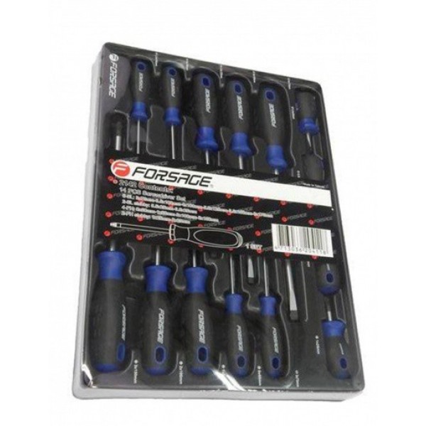 Набор отверток Forsage 2142(Forsage) 14пр. F-2142